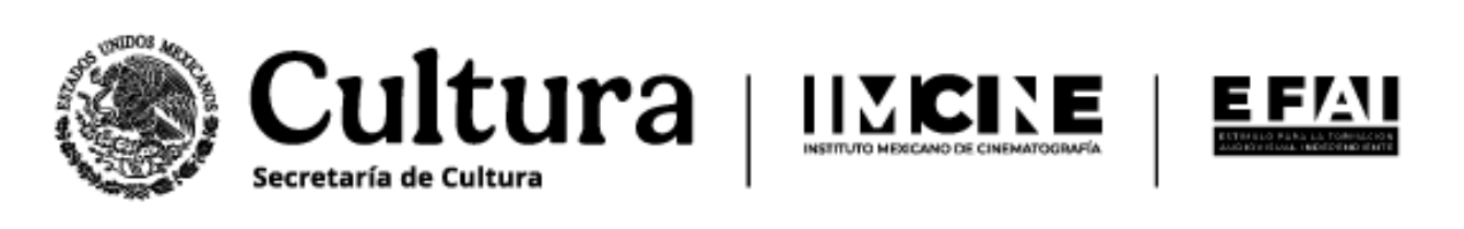 Secretaría de Cultura · IMCINE · EFAI